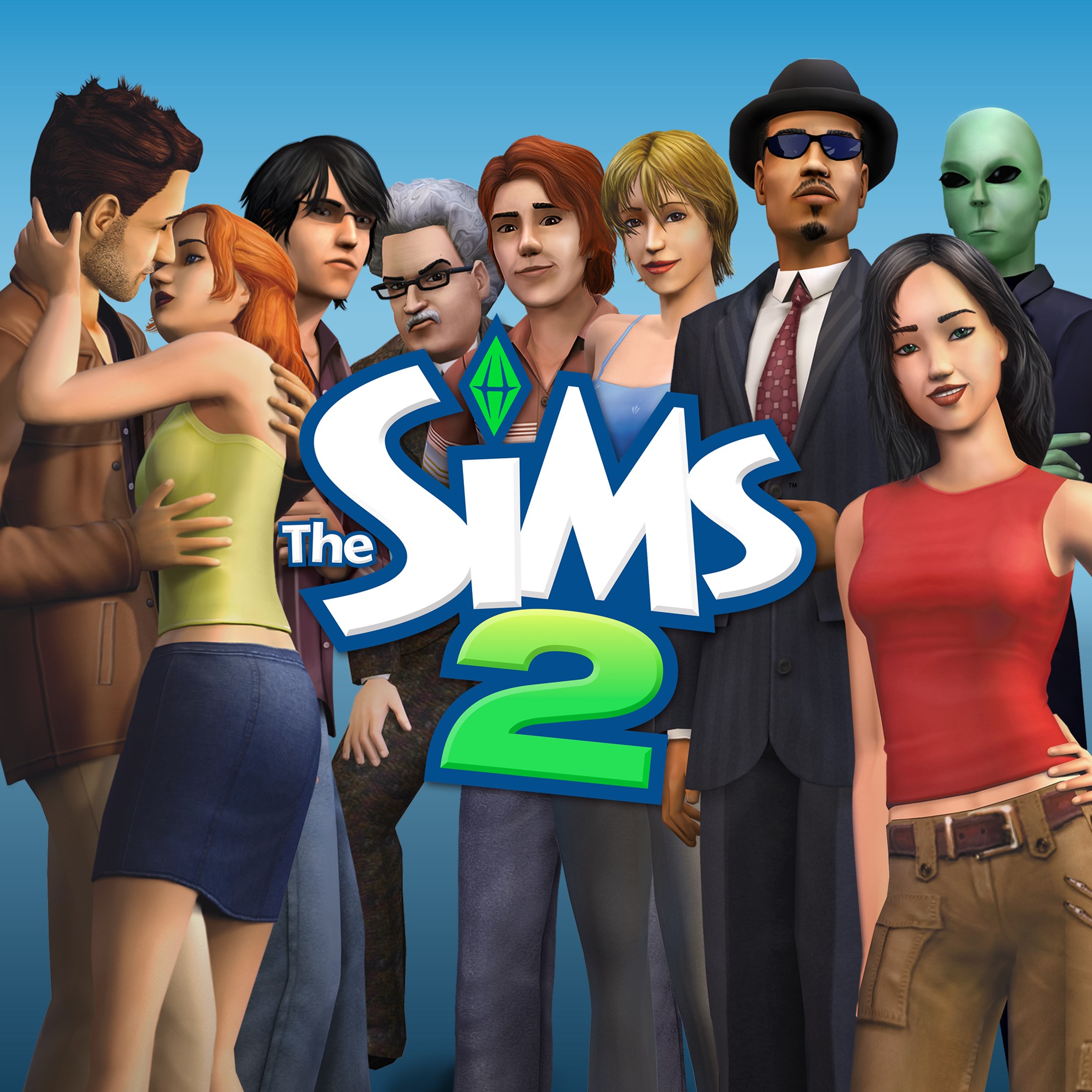 The Sims™ 2 + The Sims™ 2 Packs box art