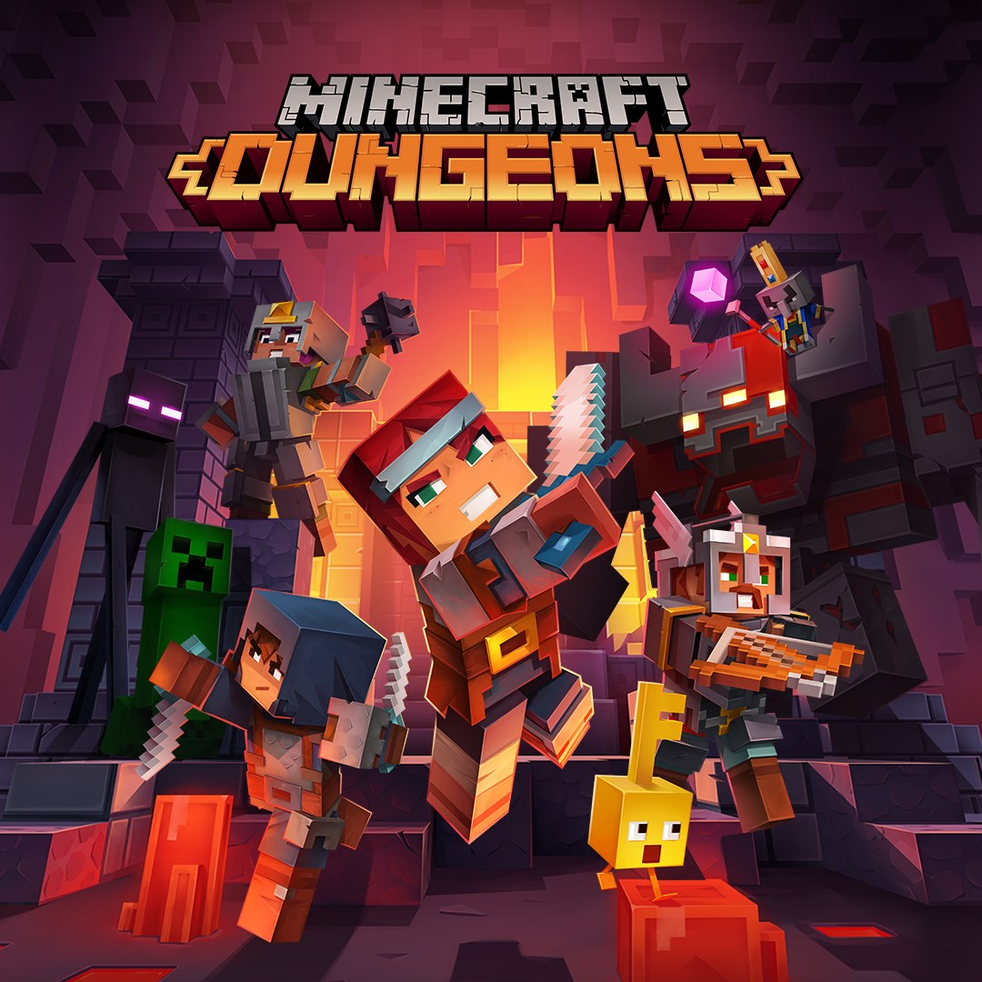 Minecraft Dungeons box art