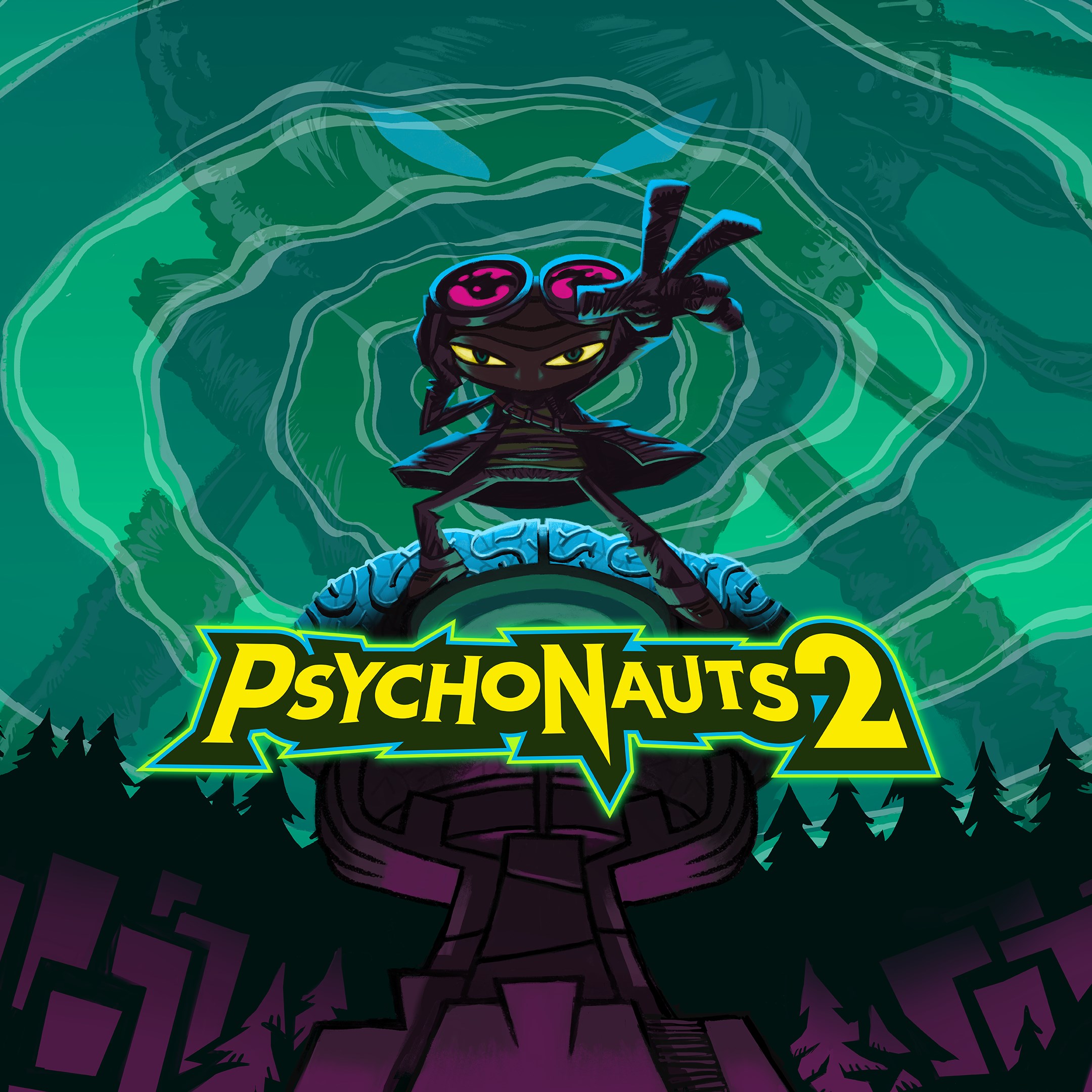 Psychonauts 2 box art