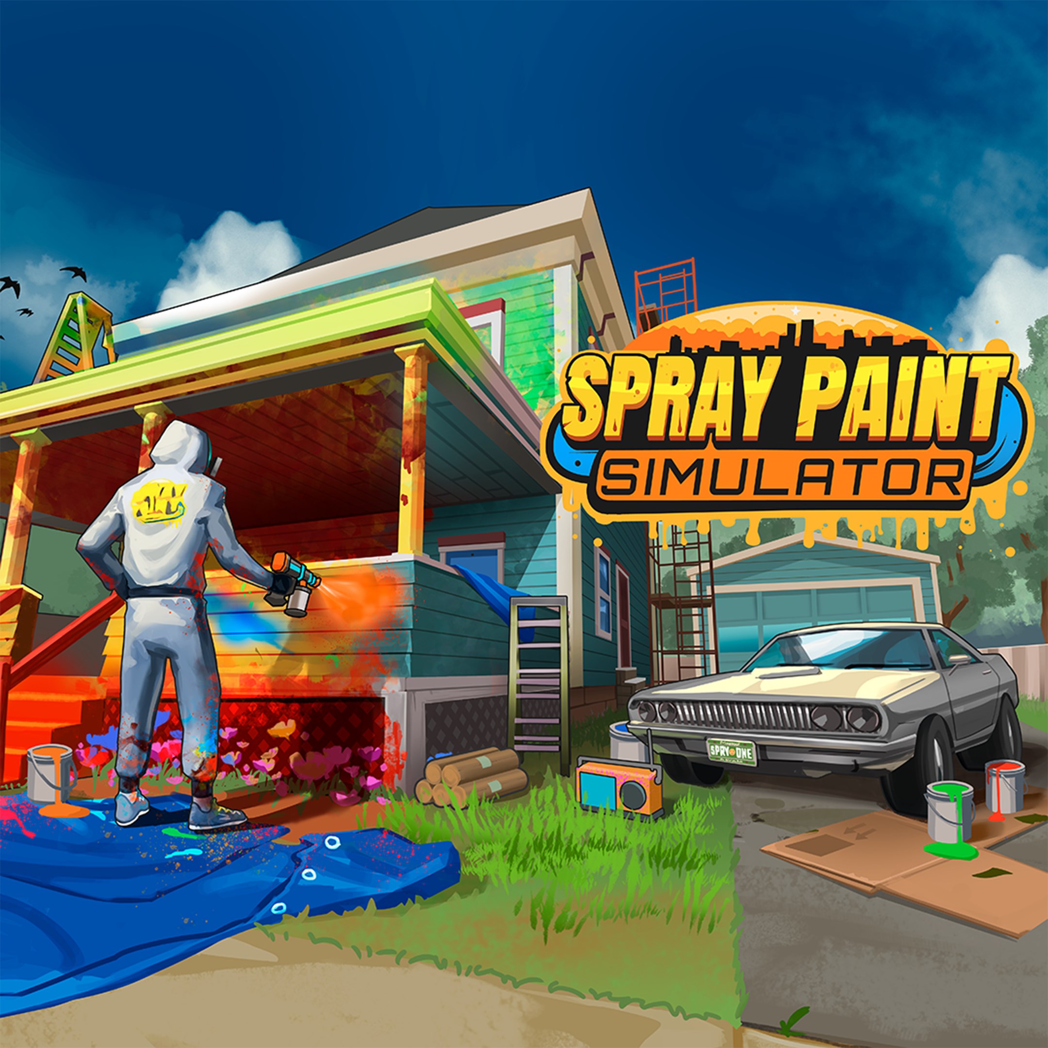 Spray Paint Simulator box art