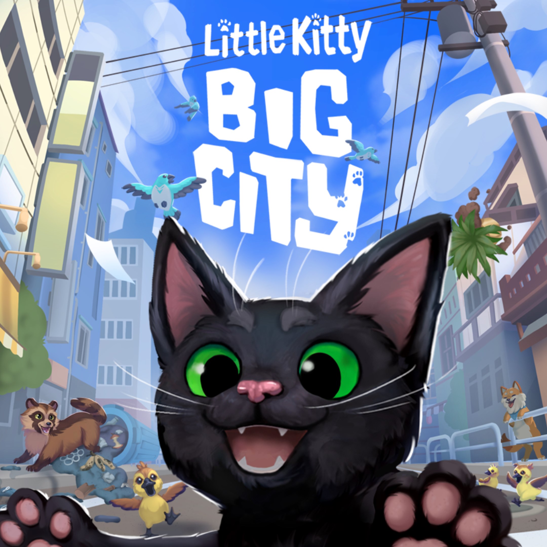 Little Kitty, Big City box art