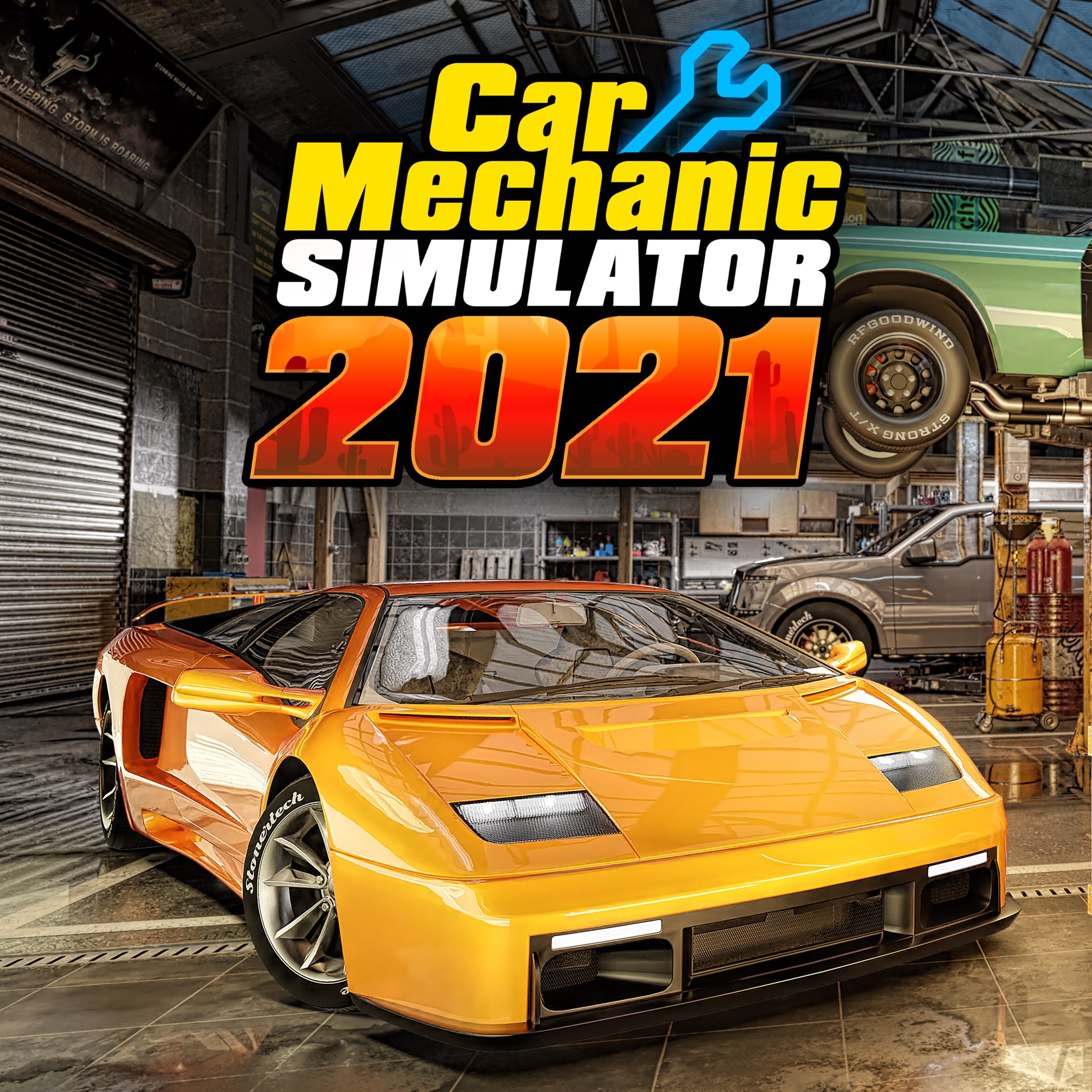 Car Mechanic Simulator 2021 box art