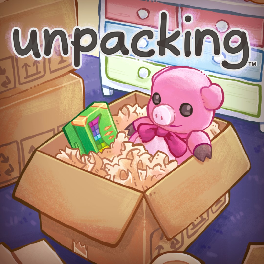 Unpacking box art