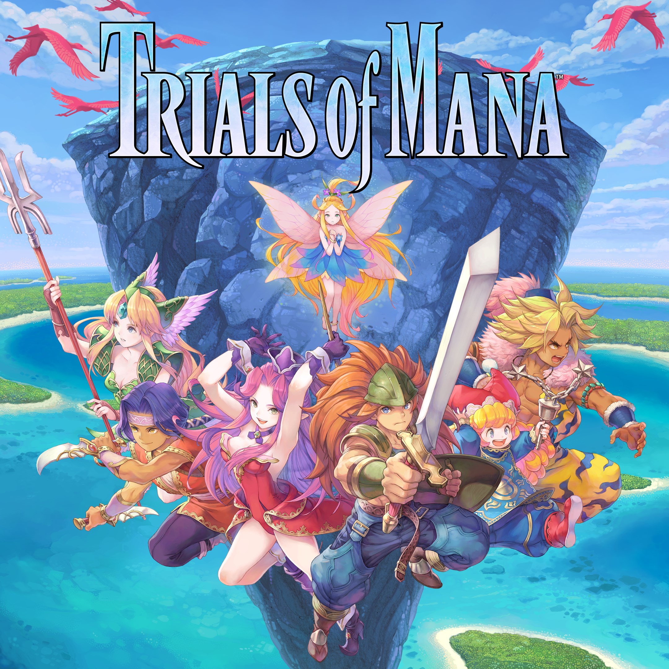 TRIALS of MANA box art