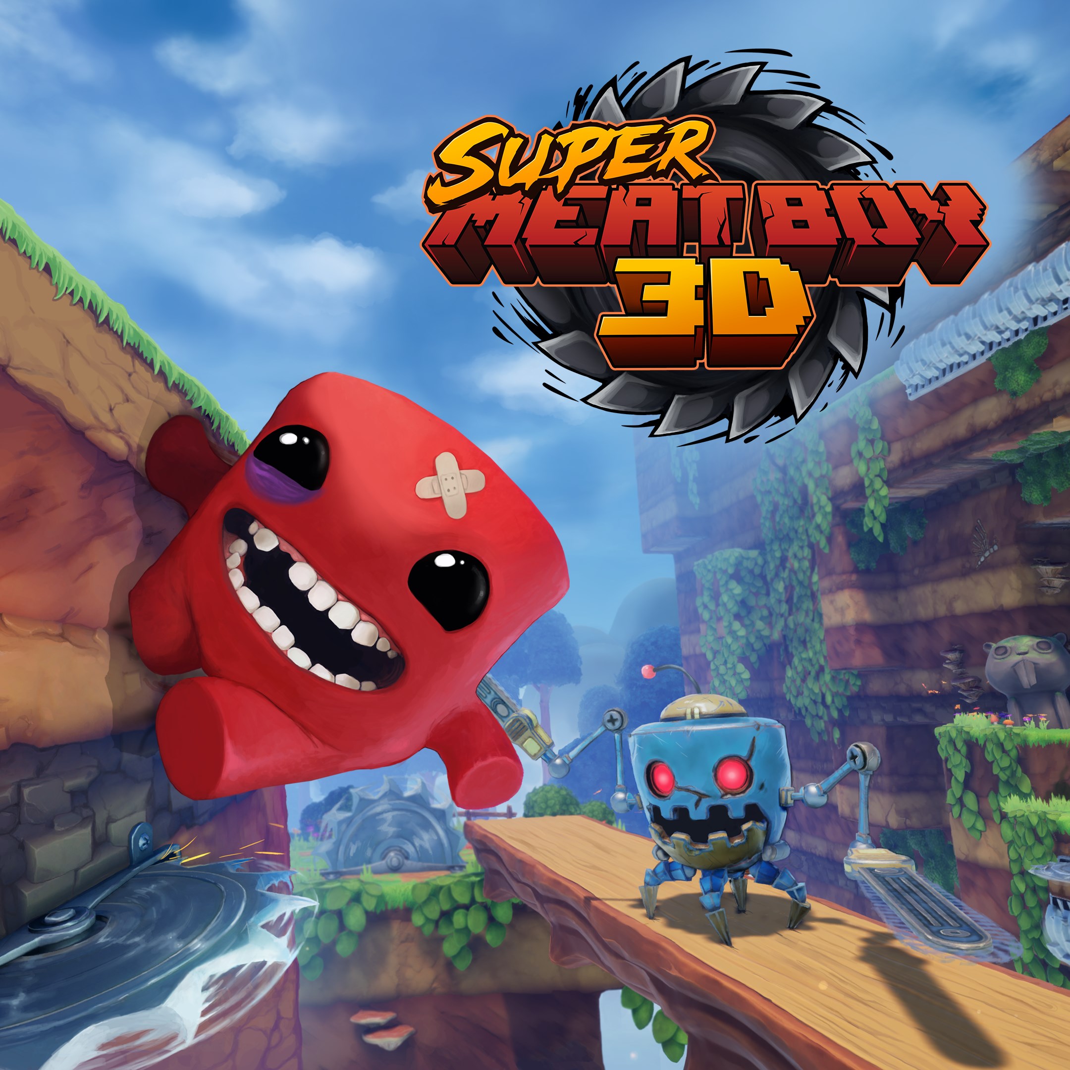 Super Meat Boy 3D box art