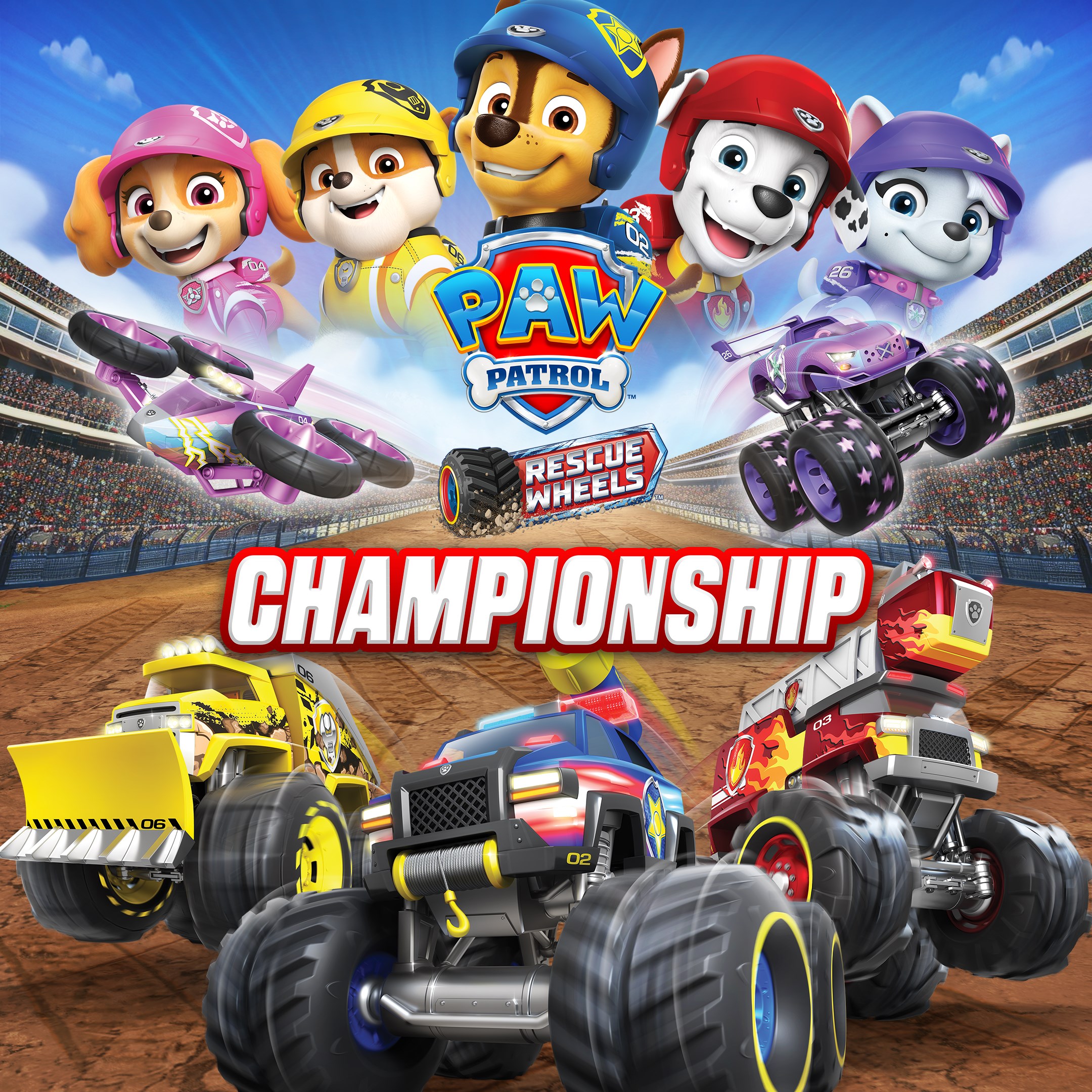PAW Patrol™ Rescue Wheels™: Championship box art