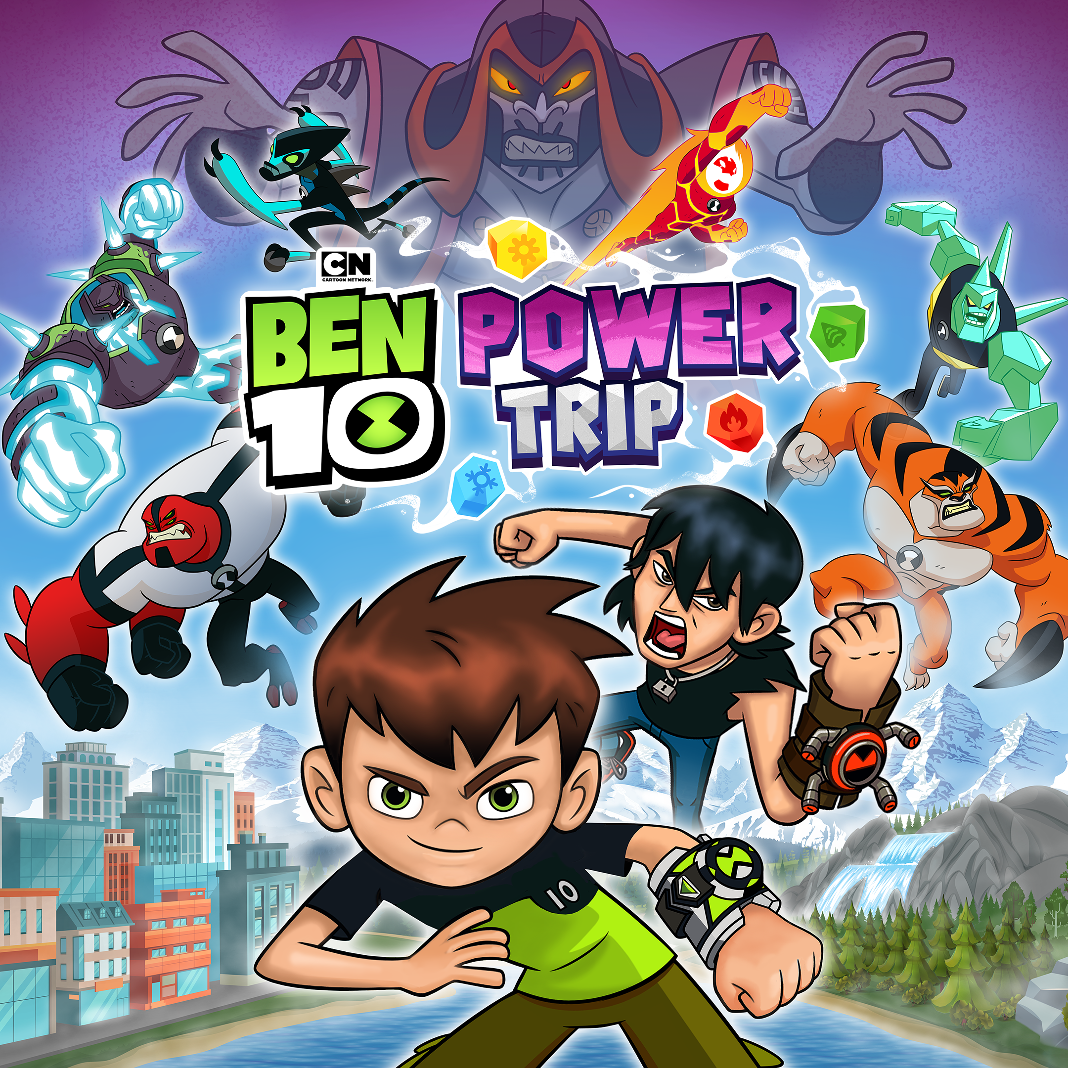 Ben 10: Power Trip box art