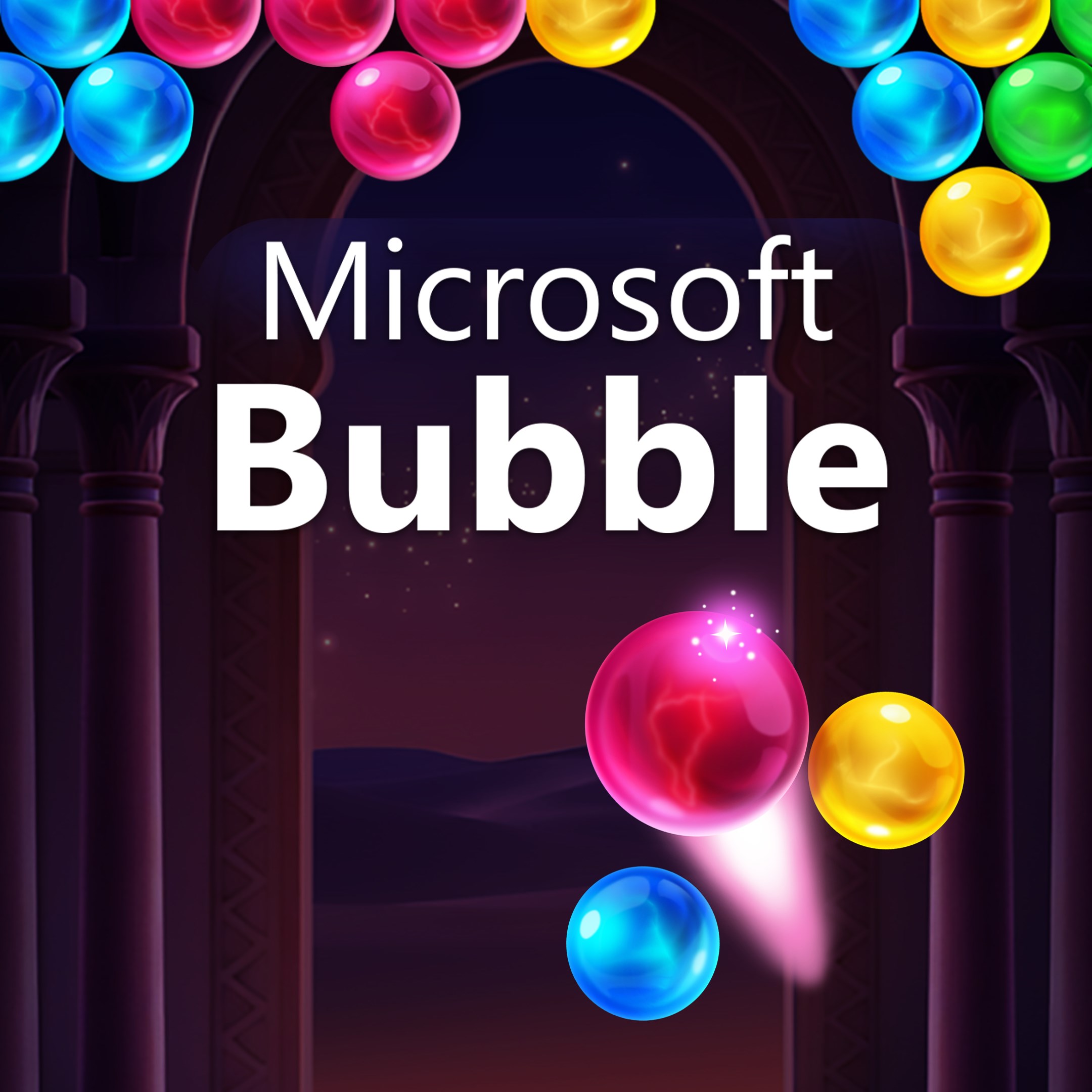 Microsoft Bubble box art