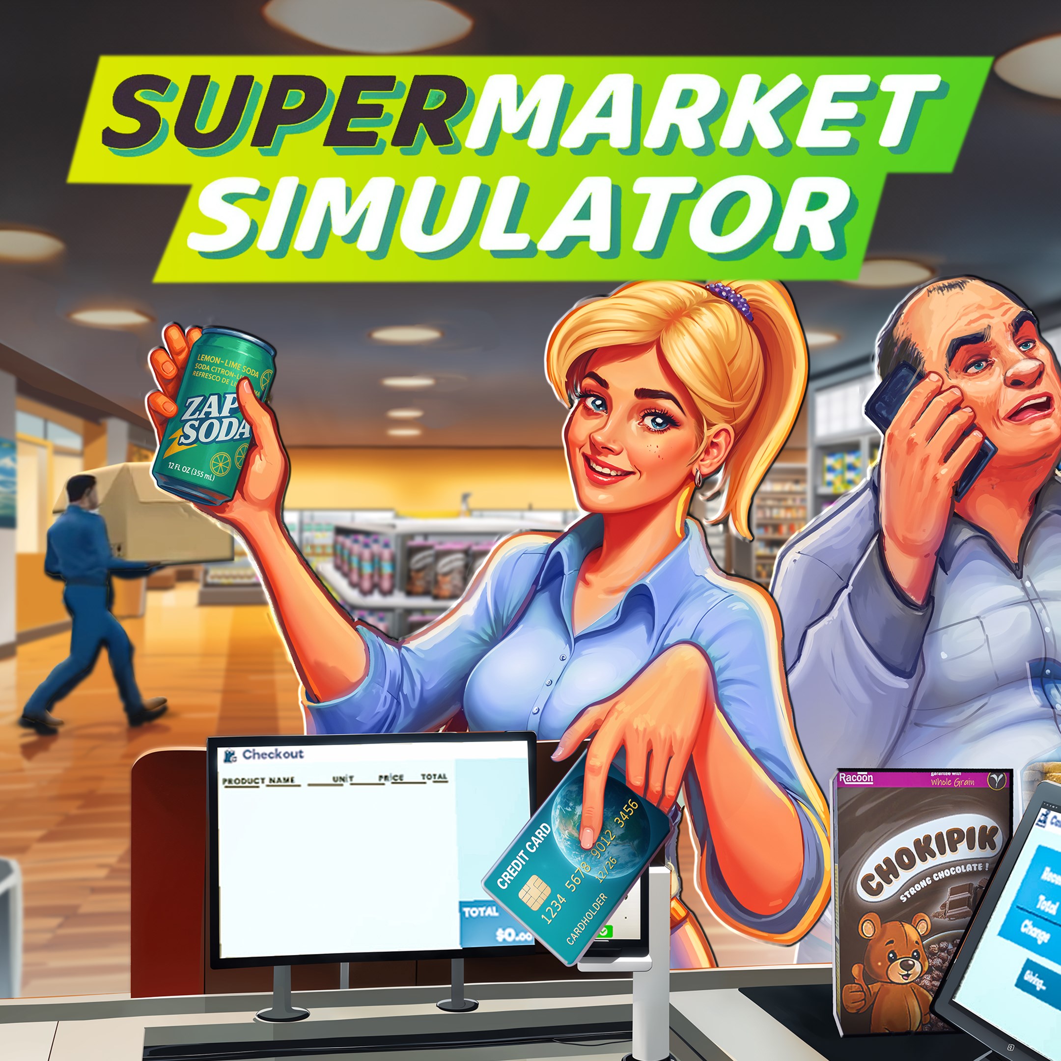 Supermarket Simulator box art