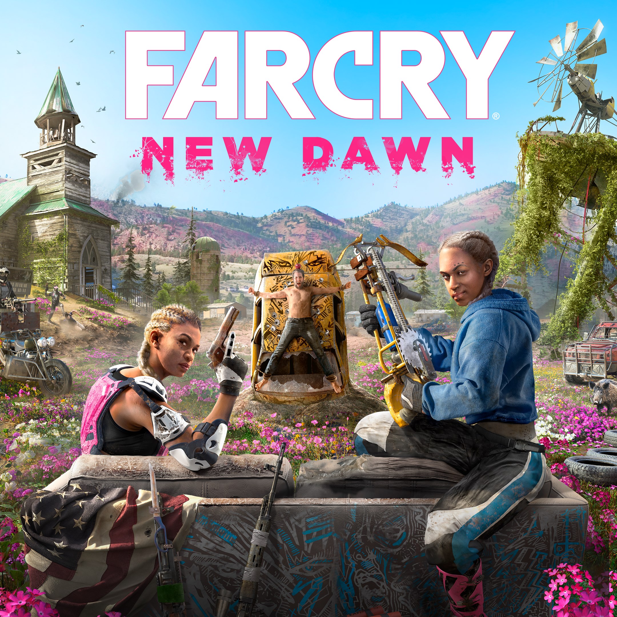 Far Cry New Dawn box art