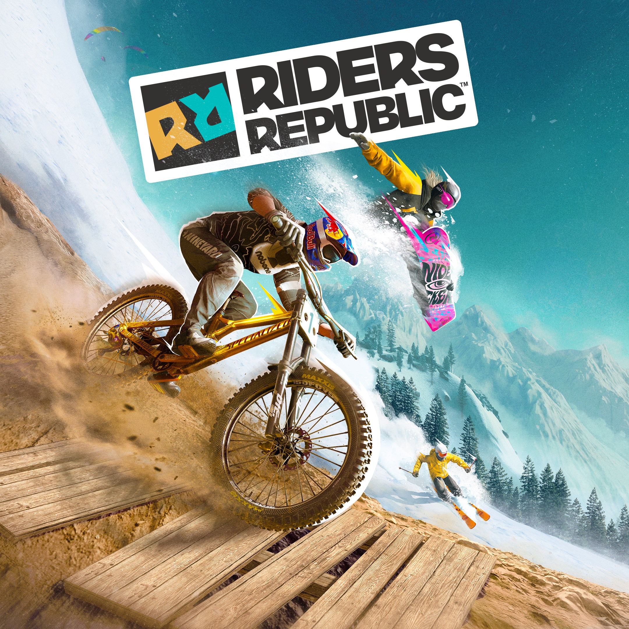 Riders Republic Standard Edition box art