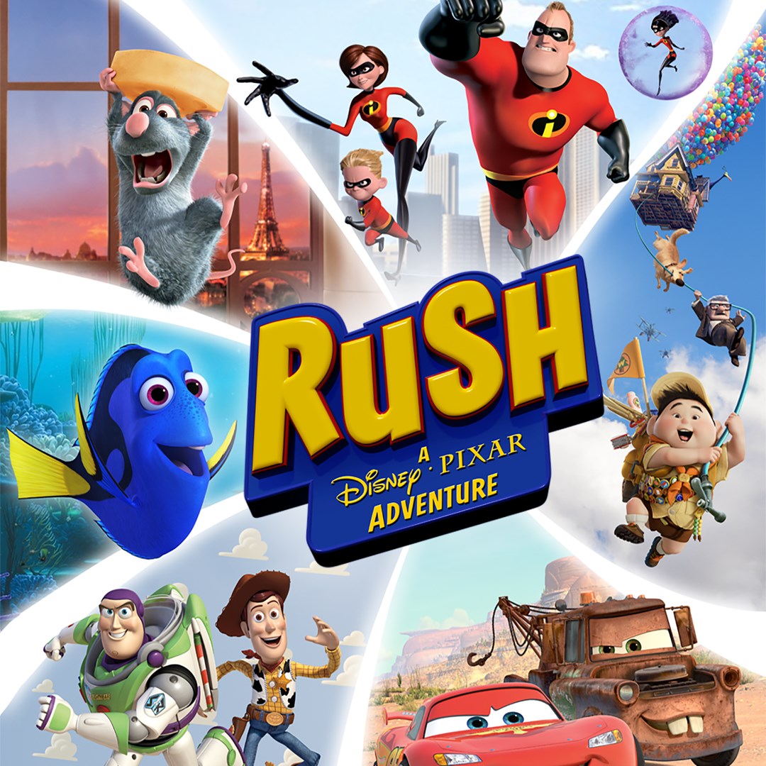 Rush: A DisneyPixar Adventure box art