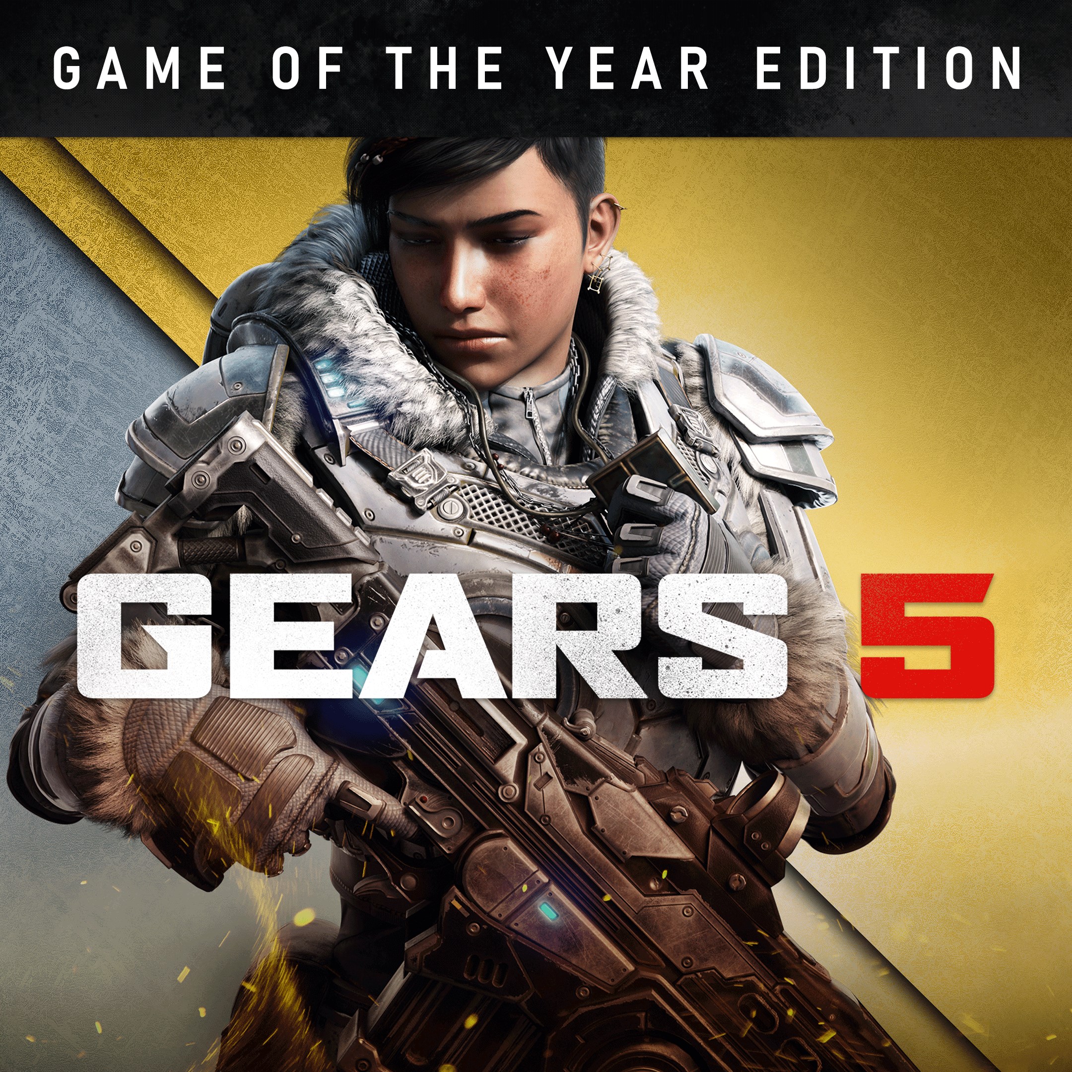 Gears 5 Game of the Year Edition box art