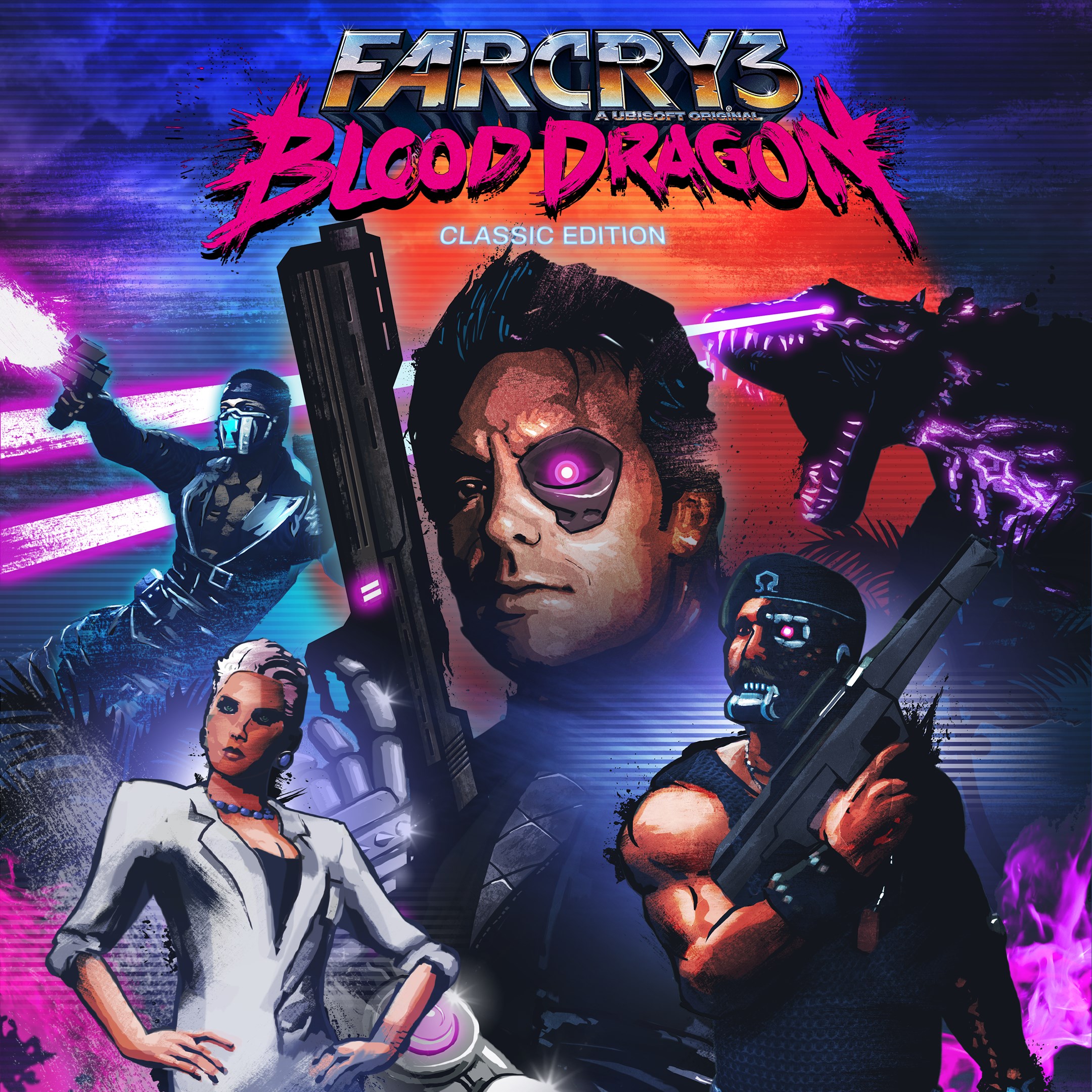 FAR CRY 3 BLOOD DRAGON box art
