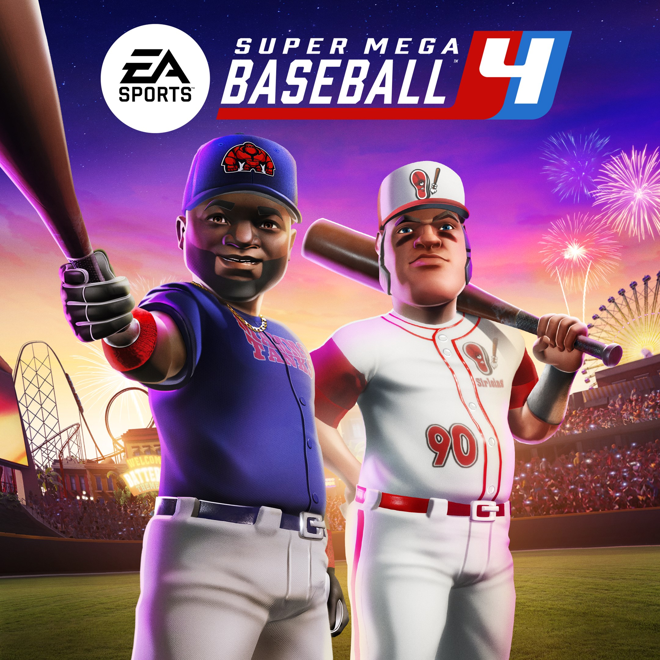 Super Mega Baseball™ 4 box art