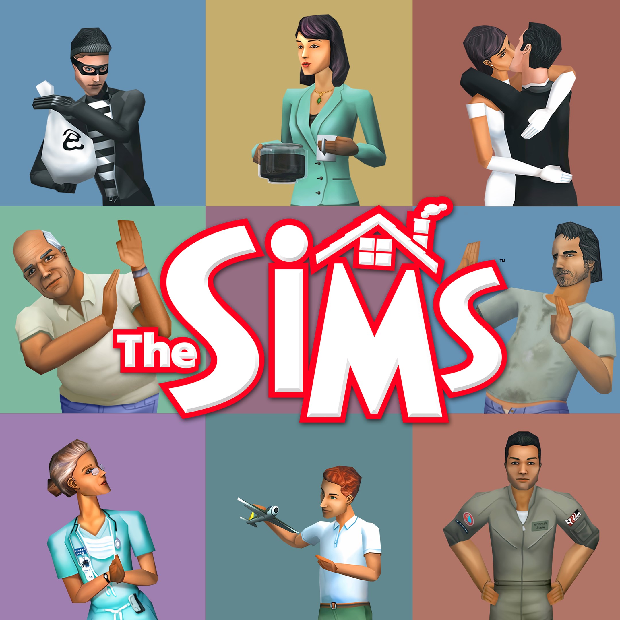 The Sims™ + The Sims Packs box art