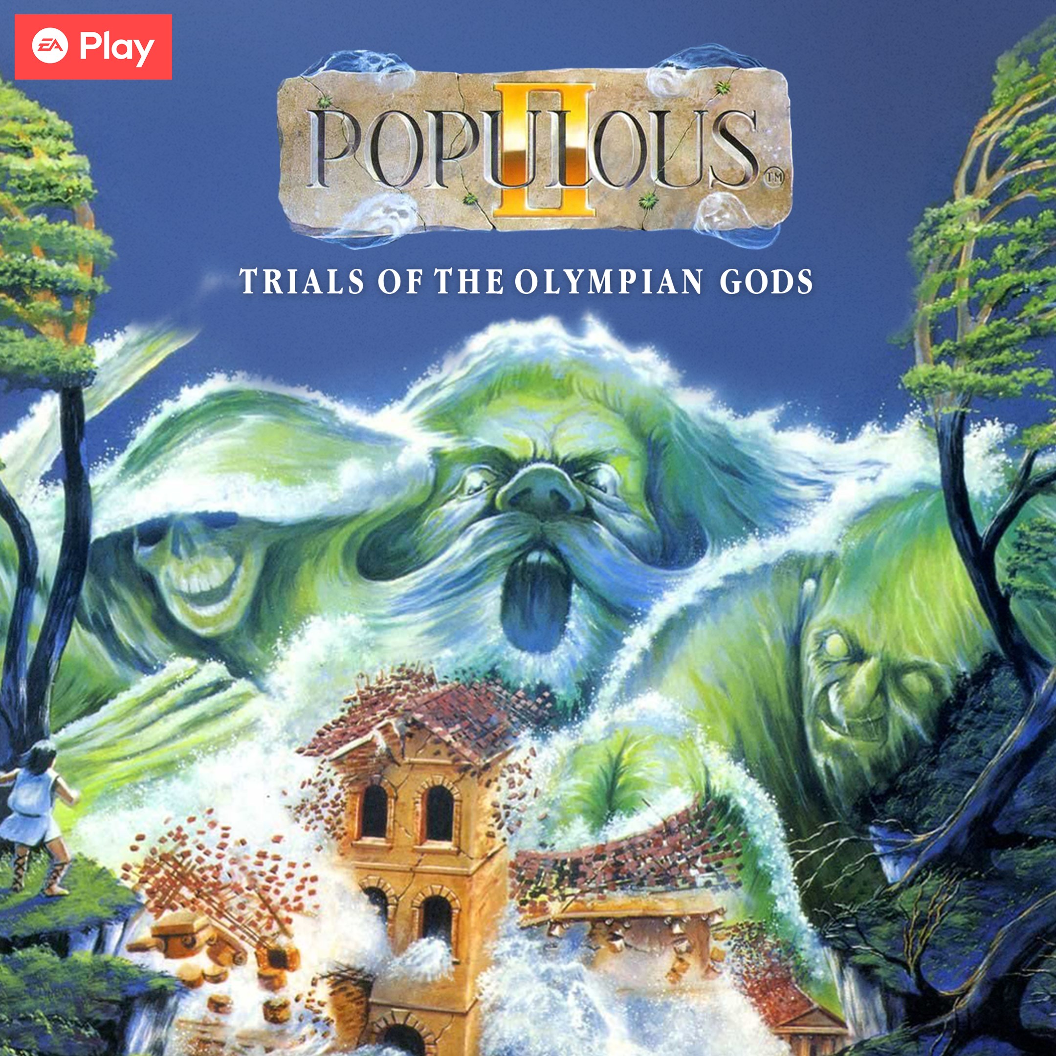 Populous™ II: Trials of the Olympian Gods box art