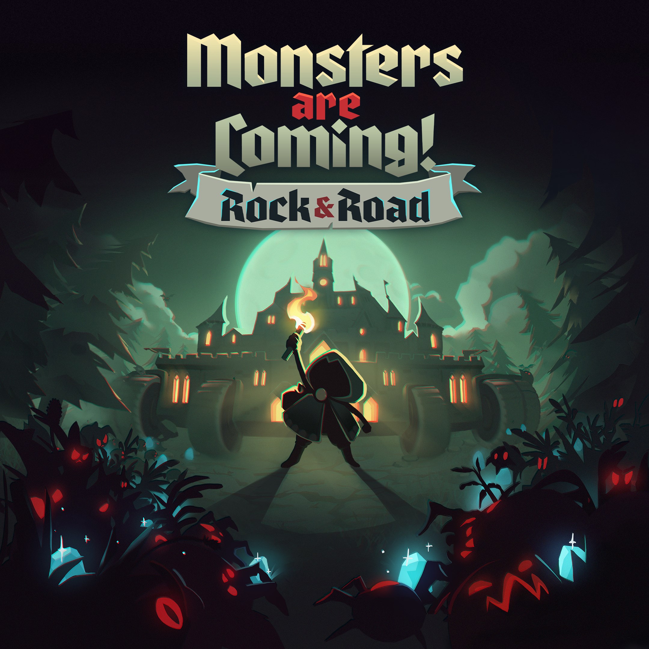 Monsters are Coming! Rock & Road box art