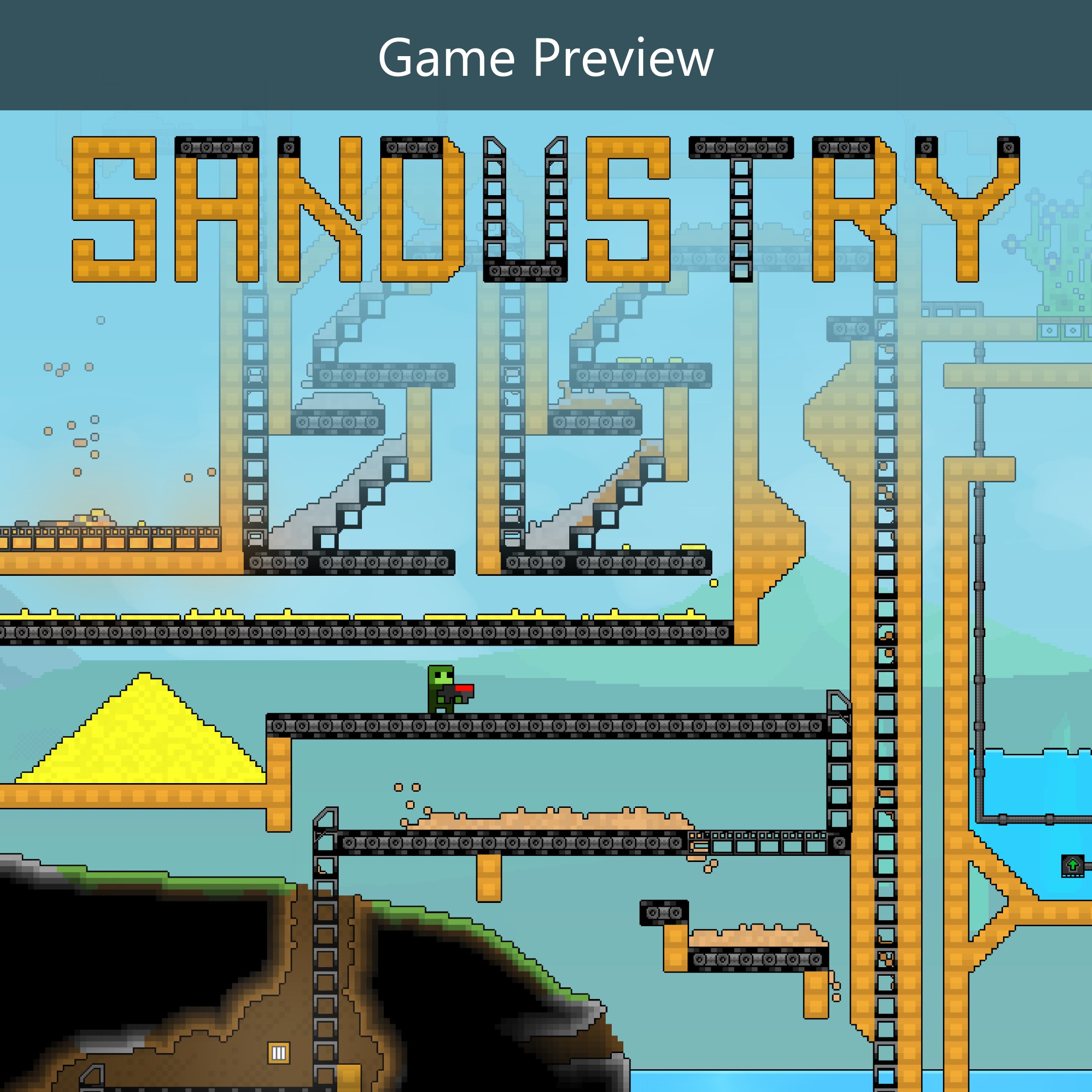 Sandustry (Game Preview) box art