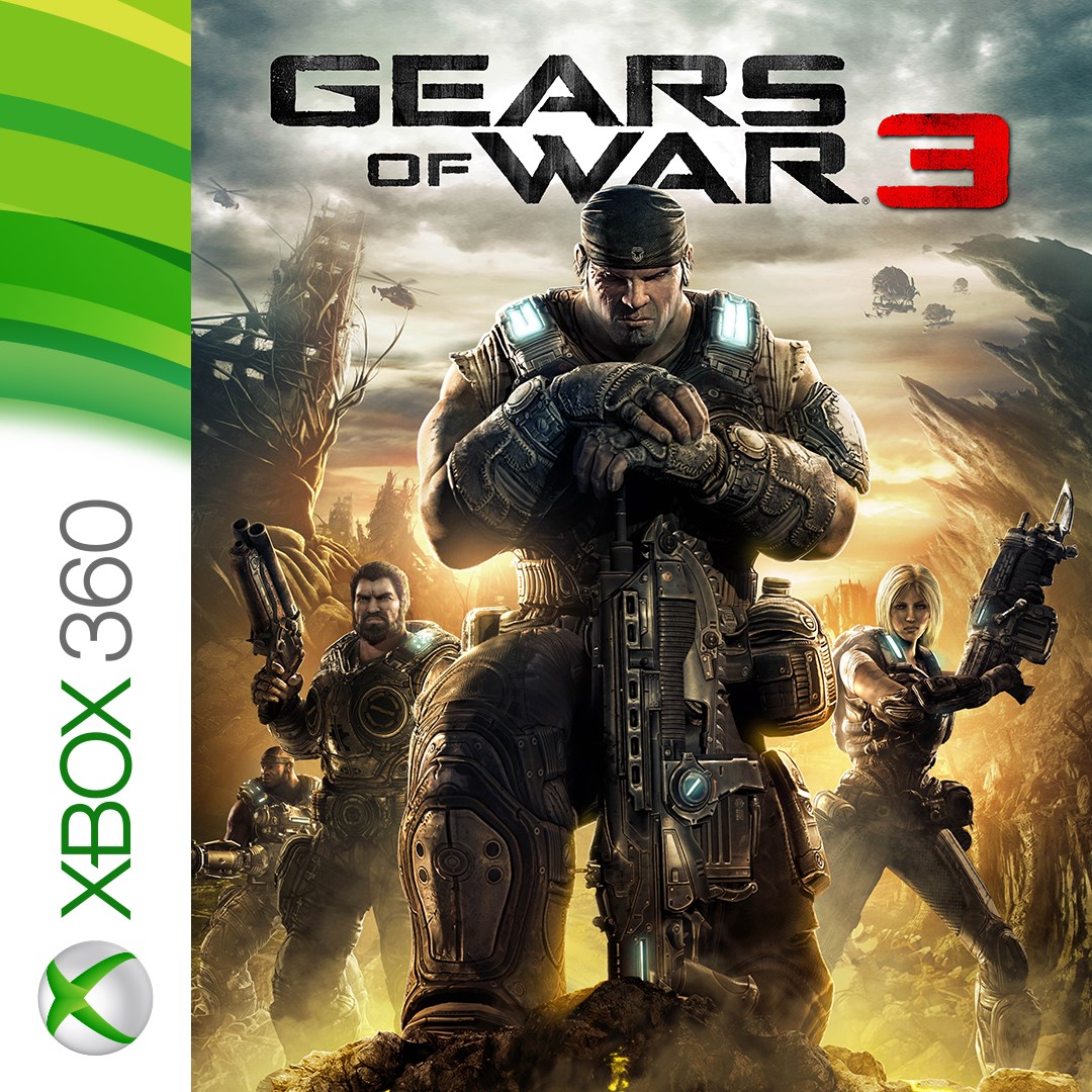 Gears of War 3 box art