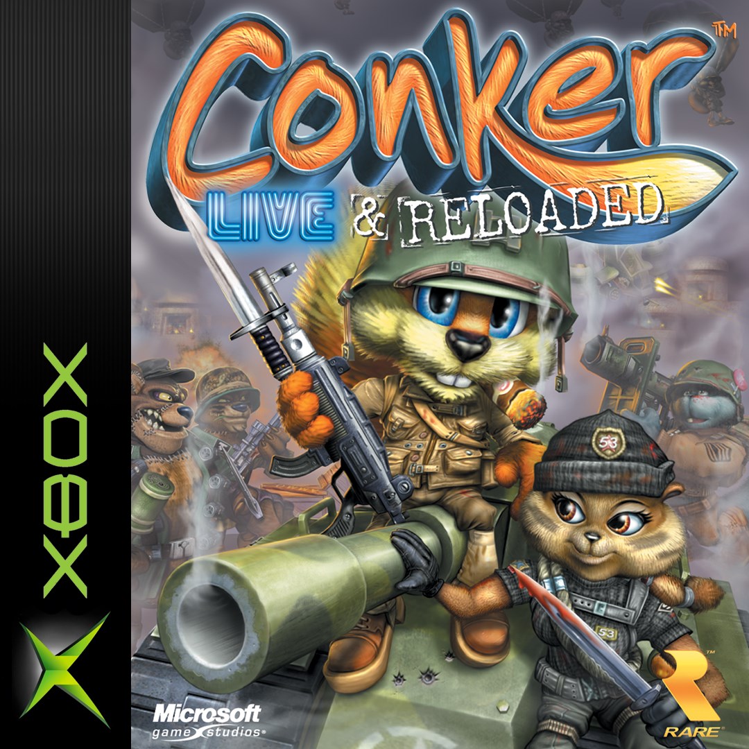 Conker: Live and Reloaded box art