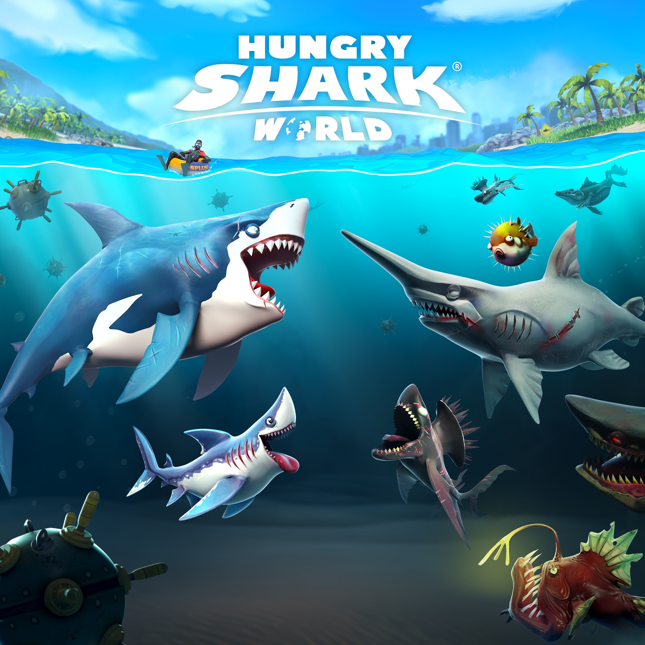 Hungry Shark® World box art